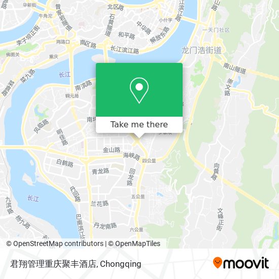 君翔管理重庆聚丰酒店 map
