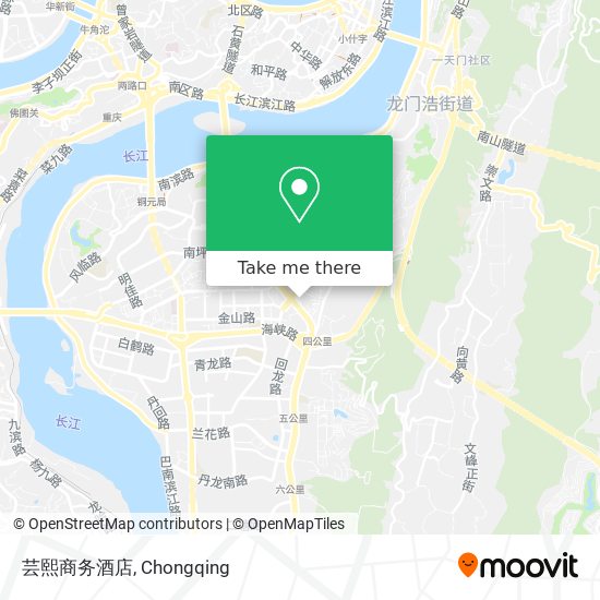 芸熙商务酒店 map