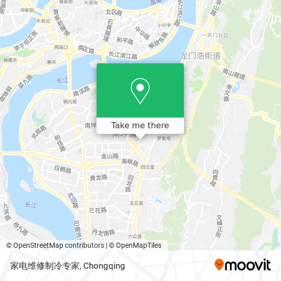 家电维修制冷专家 map