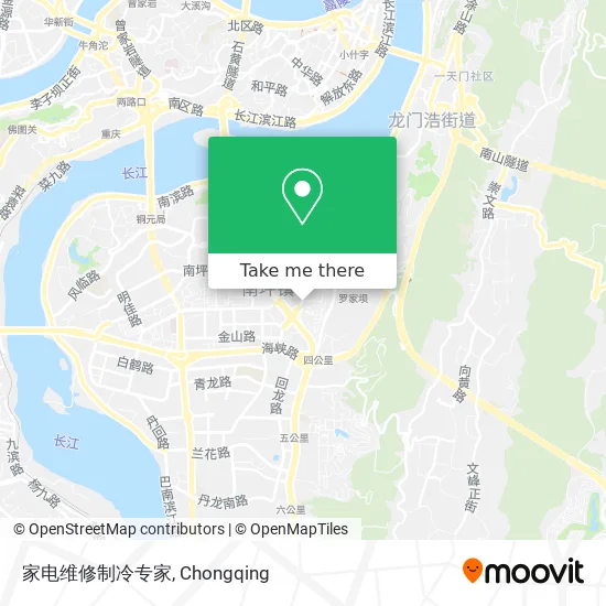 家电维修制冷专家 map