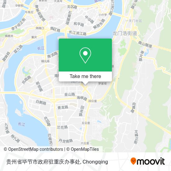 贵州省毕节市政府驻重庆办事处 map
