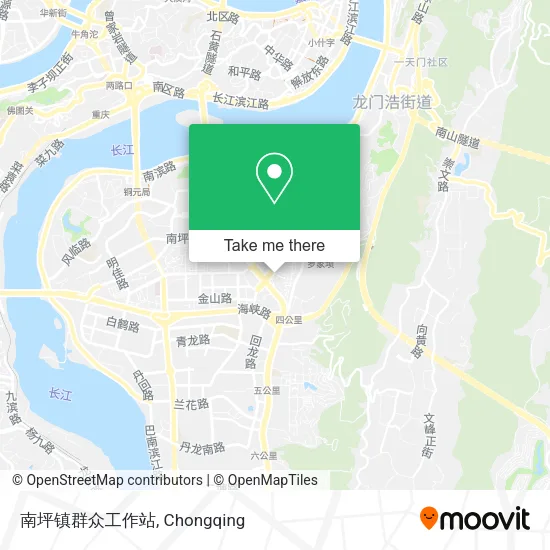 南坪镇群众工作站 map