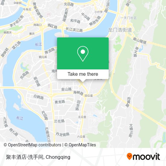 聚丰酒店-洗手间 map