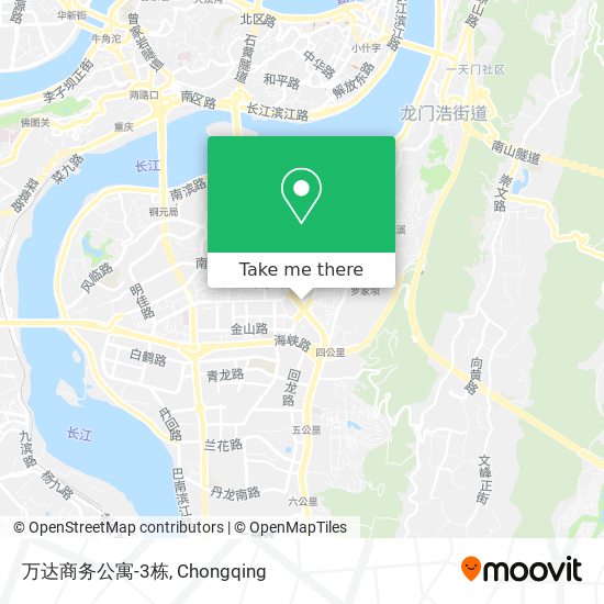 万达商务公寓-3栋 map