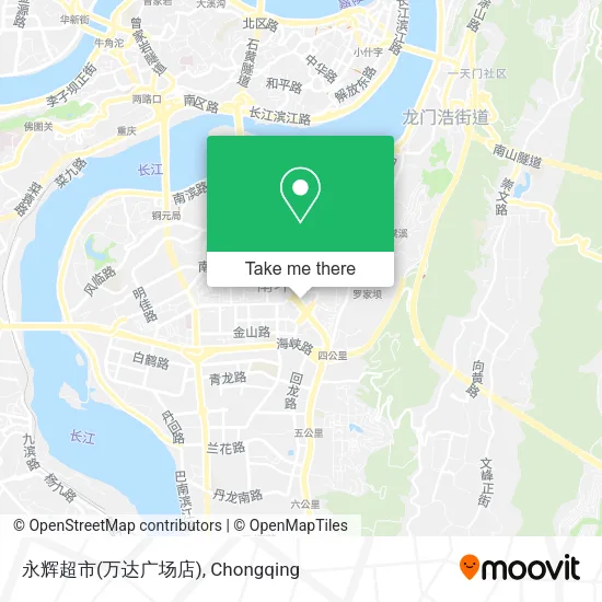 永辉超市(万达广场店) map