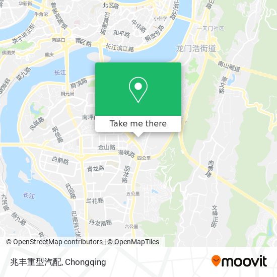 兆丰重型汽配 map