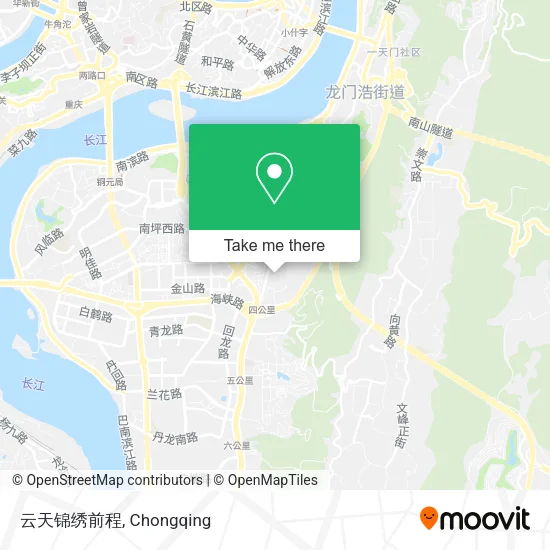 云天锦绣前程 map