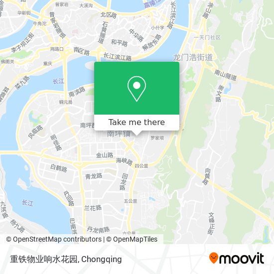 重铁物业响水花园 map