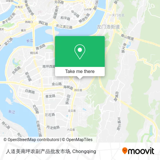 人道美南坪农副产品批发市场 map