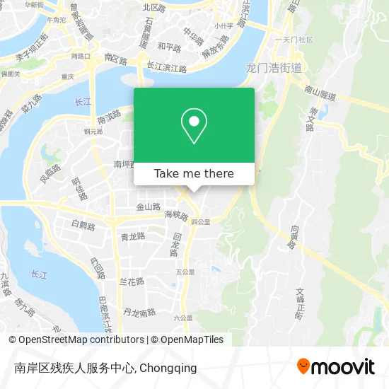 南岸区残疾人服务中心 map