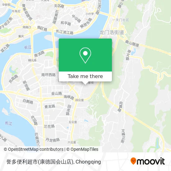 誉多便利超市(康德国会山店) map