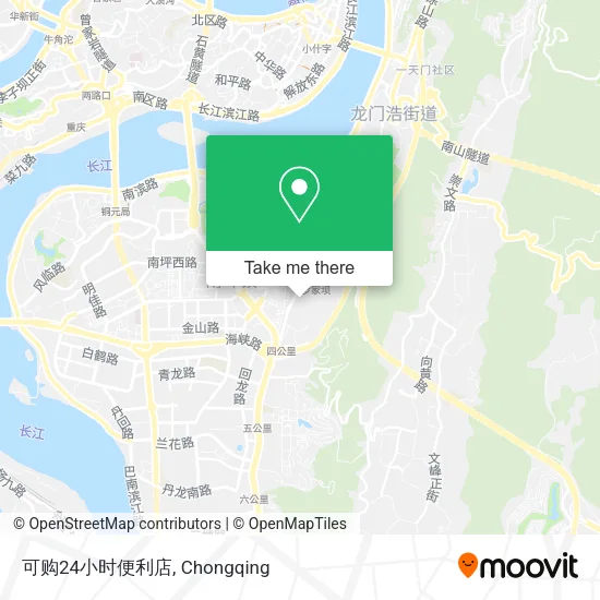 可购24小时便利店 map