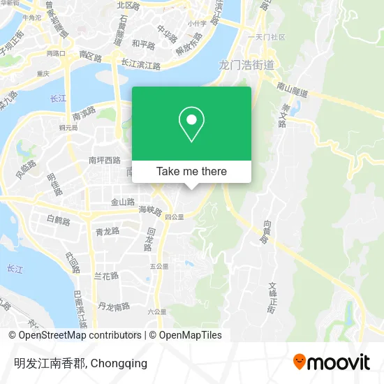 明发江南香郡 map