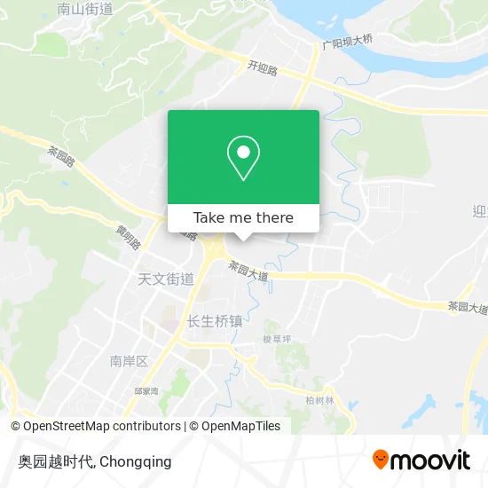 奥园越时代 map