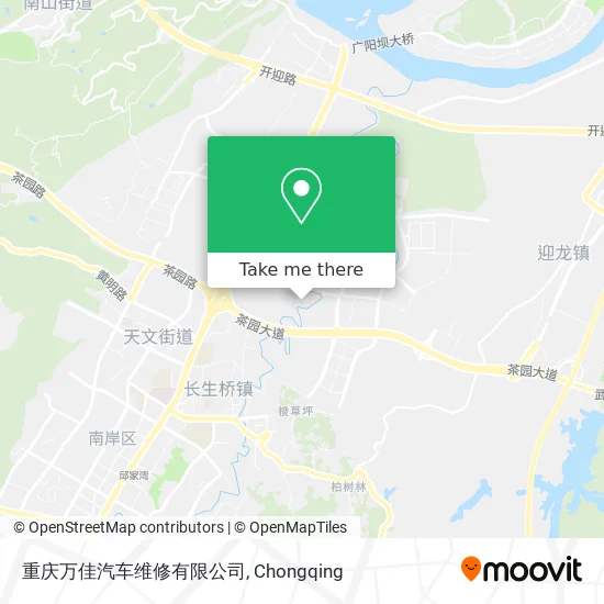 重庆万佳汽车维修有限公司 map