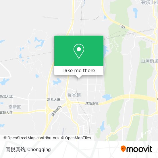 喜悦宾馆 map