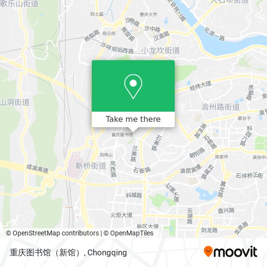重庆图书馆（新馆） map