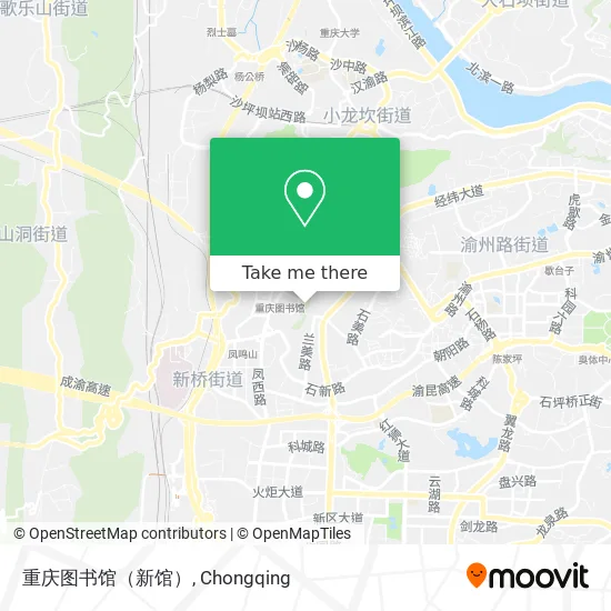 重庆图书馆（新馆） map