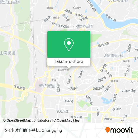 24小时自助还书机 map