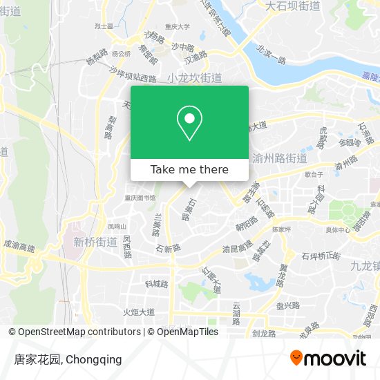 唐家花园 map