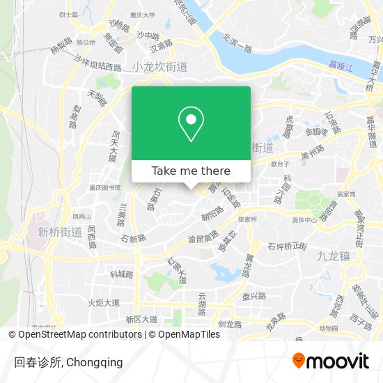 回春诊所 map