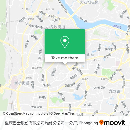 重庆巴士股份有限公司维修分公司一分厂 map
