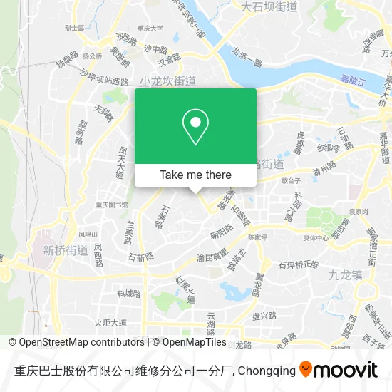重庆巴士股份有限公司维修分公司一分厂 map