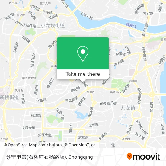 苏宁电器(石桥铺石杨路店) map