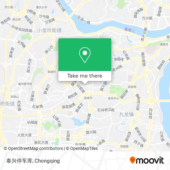 泰兴停车库 map