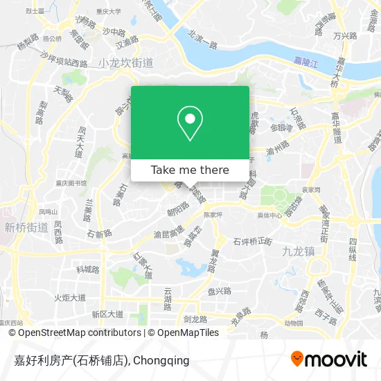 嘉好利房产(石桥铺店) map