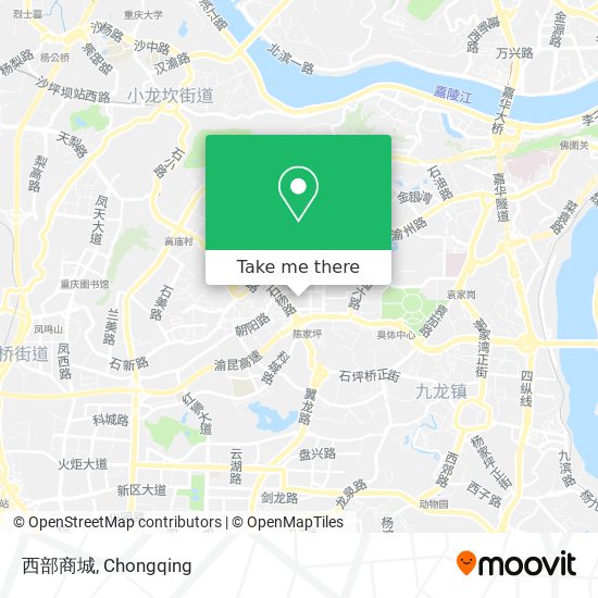西部商城 map