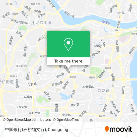 中国银行(石桥铺支行) map