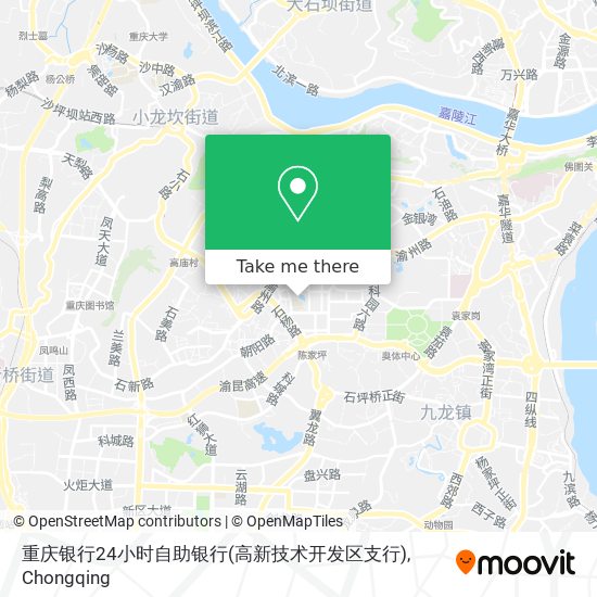 重庆银行24小时自助银行(高新技术开发区支行) map