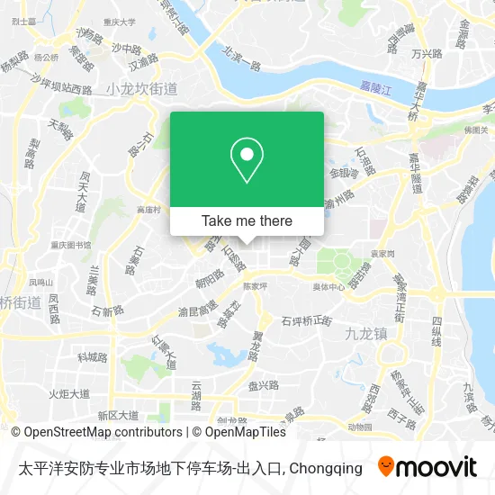 太平洋安防专业市场地下停车场-出入口 map