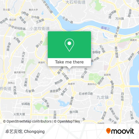 卓艺宾馆 map