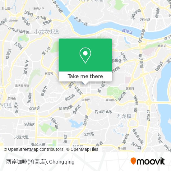 两岸咖啡(渝高店) map