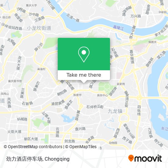 劲力酒店停车场 map