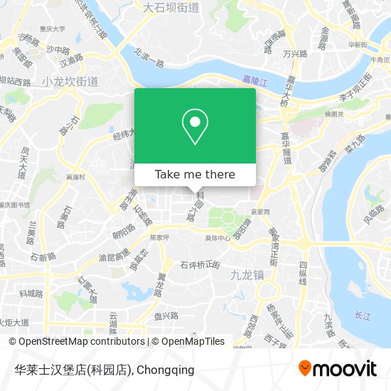 华莱士汉堡店(科园店) map