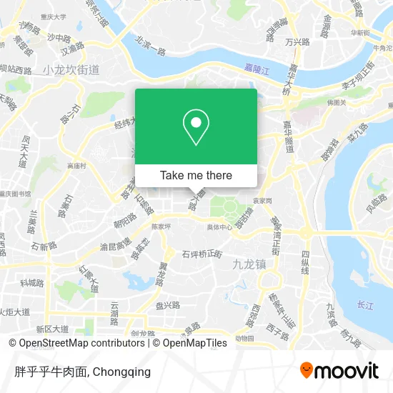 胖乎乎牛肉面 map