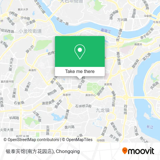 银泰宾馆(南方花园店) map