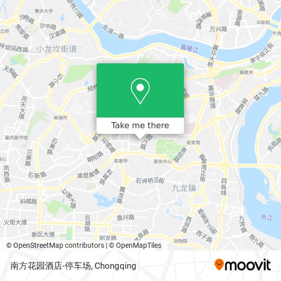南方花园酒店-停车场 map