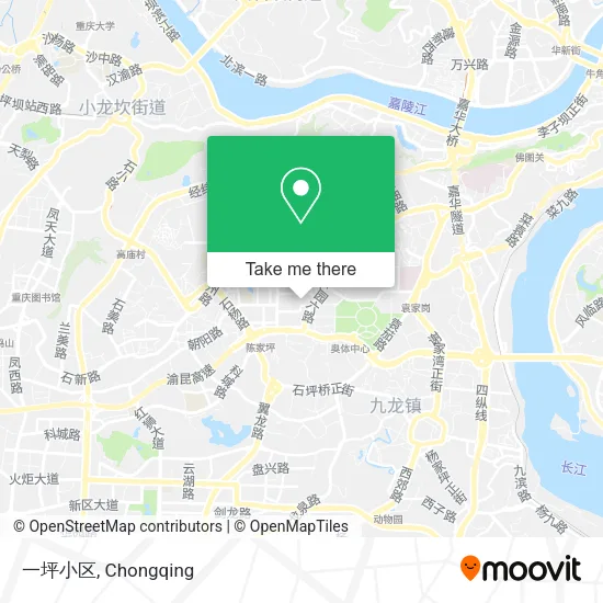 一坪小区 map