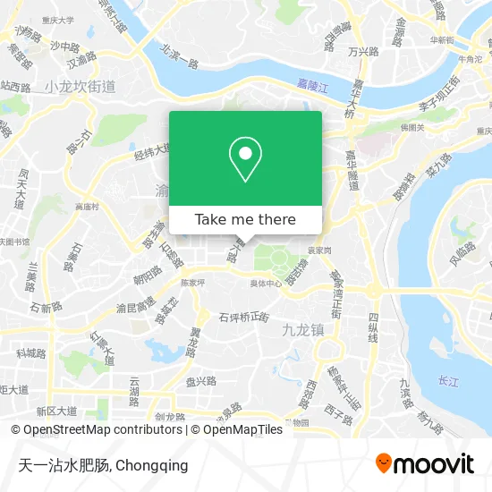 天一沾水肥肠 map