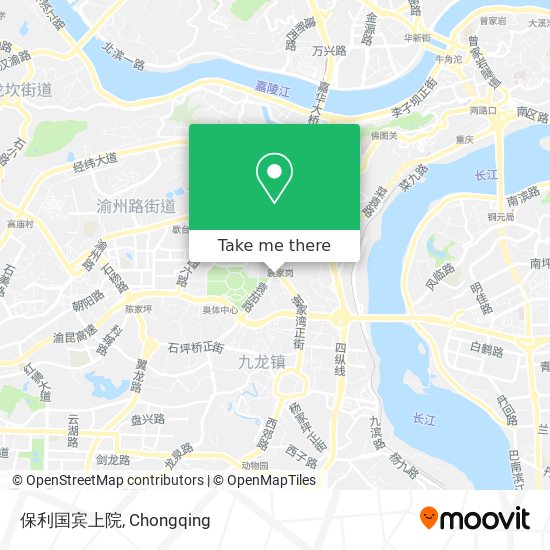 保利国宾上院 map