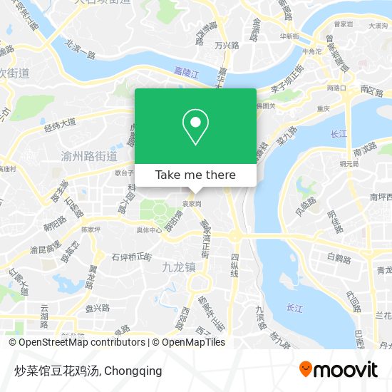 炒菜馆豆花鸡汤 map