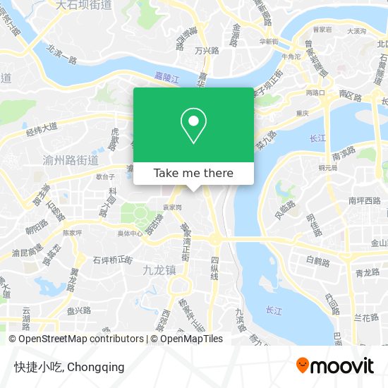 快捷小吃 map