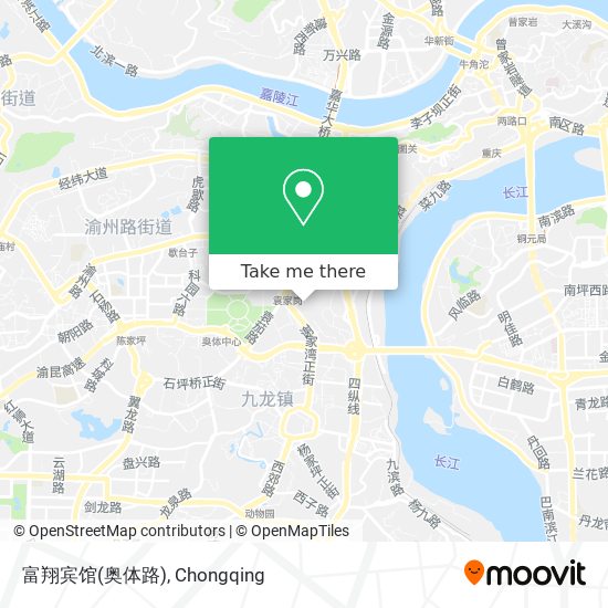 富翔宾馆(奥体路) map