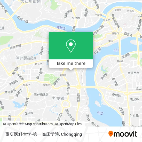 重庆医科大学-第一临床学院 map