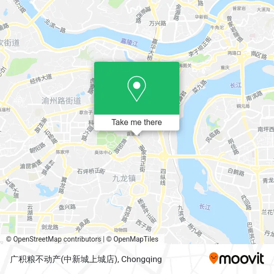 广积粮不动产(中新城上城店) map