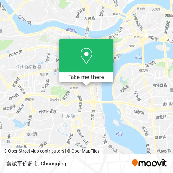 鑫诚平价超市 map